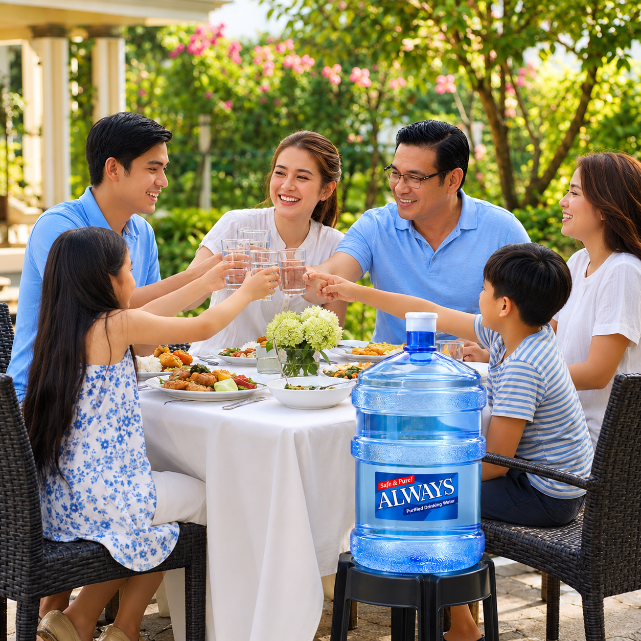 Always purified water lifestyle